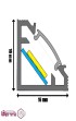 چراغ-خطی-کشویی-12-ولت-سنسور-دار-داناسنس-Danasense-کد-CDL(CNW).jpg-thumbnail