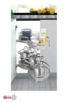 لمن کرنر کابینت زمینی آرام بند نانو کوتینگ ملونی Melloni کد WB2210