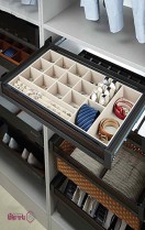 جای کمربند و کراوات و زیور آلات مخمل ریلی ملونی Melloni کد WS4140G