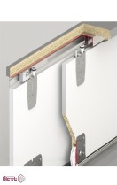 مکانیزم ریلی ترکیبی 70 کیلویی بدون آرام بند آلباتور Albatur کد 1037010E