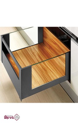 ریل بدنه دار اسلیم شیشه اینر بلند با فرانت آلومینیوم فانتونی fantoni کد B516