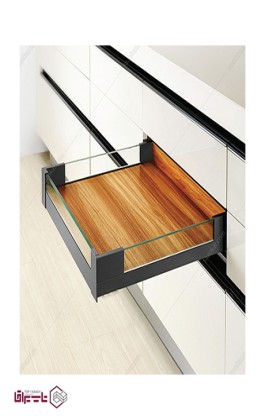 ریل بدنه دار اسلیم شیشه اینر کوتاه با براکت شیشه جلو فانتونی fantoni کد B521