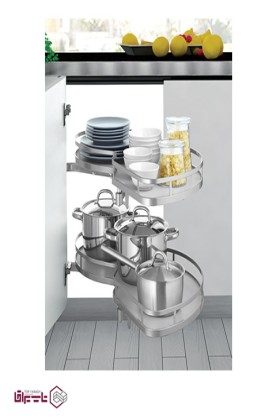 لمن کرنر کابینت زمینی آرام بند نانو کوتینگ ملونی Melloni کد WB2210