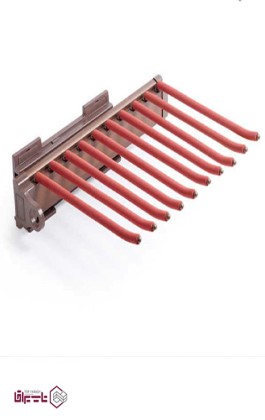 رک ریلی جای شلوار دیواری یک طرفه داخل کمد طرح فرنچ استایل فانتونی fantoni کد J901