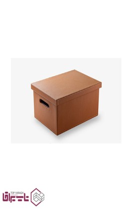 باکس چرمی داخل کمد لباس با پوشش داخلی مخمل ملونی Melloni کد 8036 سایز کوچک