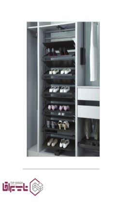 جا کفشی گردان 12 طبقه ملونی Melloni کد WS4518K