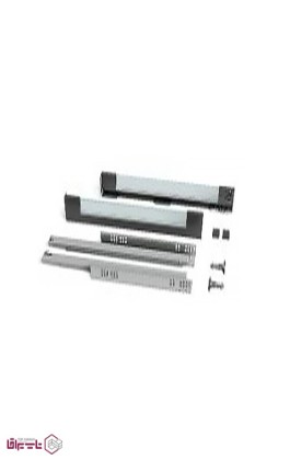 ریل لگراباکس بغل شیشه عمق 50 کوتاه - 76mm گاریس GARIS مدل B-S030
