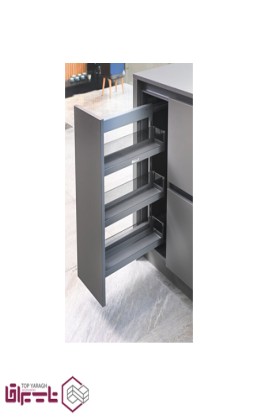 سوپر جا بطری کریستال ریل پهلو سه طبقه اچ تی ان HTN کد HK101
