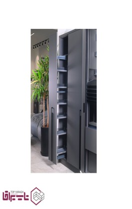 سوپر وسط شیشه ای آرام بند 6 طبقه ارتفاع 221 - 191 اچ تی ان HTN کد HK071 - 6