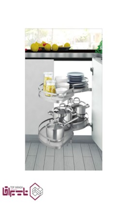 لمن کرنر کابینت زمینی آرام بند نانو کوتینگ ملونی Melloni کد WB2210