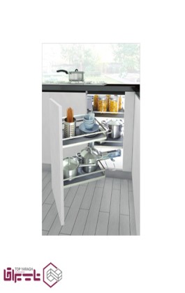 مجیک کرنر کابینت زمینی آرام بند نانو کوتینگ ملونی Melloni کد WB2106