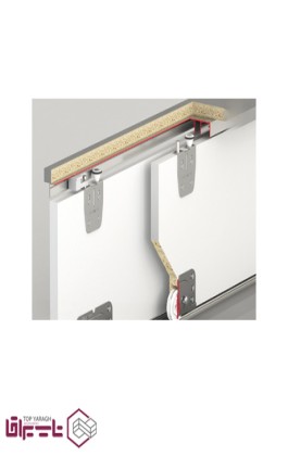 مکانیزم ریلی ترکیبی 70 کیلویی بدون آرام بند آلباتور Albatur کد 1037010E